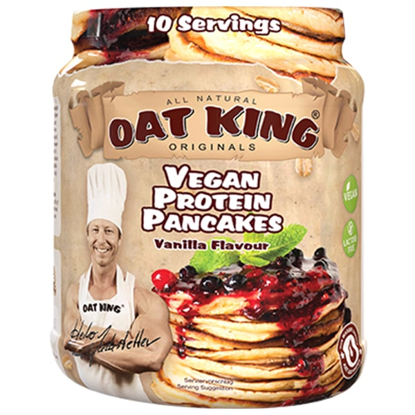 LSP Oat King Vegan Protein Pancakes 500g - Vanilla Flavour