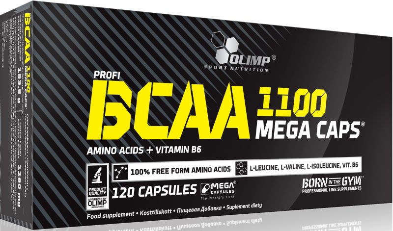 Olimp BCAA 1100 Mega Caps - 120 Kapseln