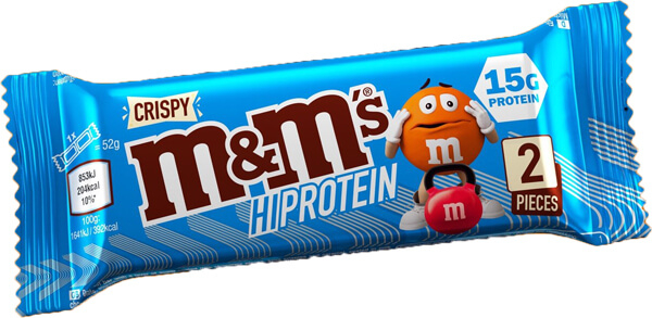 M&Ms Crispy High Protein Bar - 1 Riegel á 52g