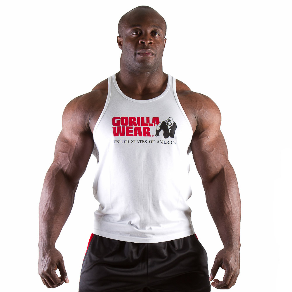 Gorilla Wear Classic Tank Top White - 3XL