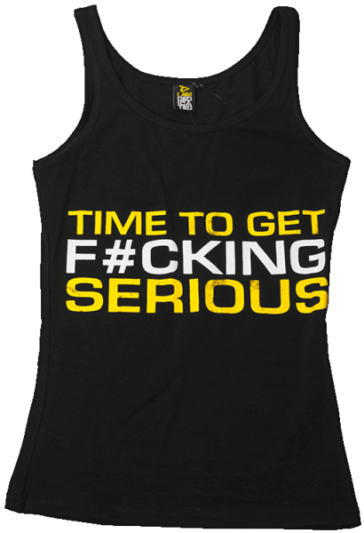Dedicated Nutrition Women Stringer Time To Get Serious - XS