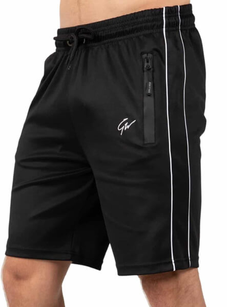 Gorilla Wear Wenden Track Shorts - Schwarz Weiß