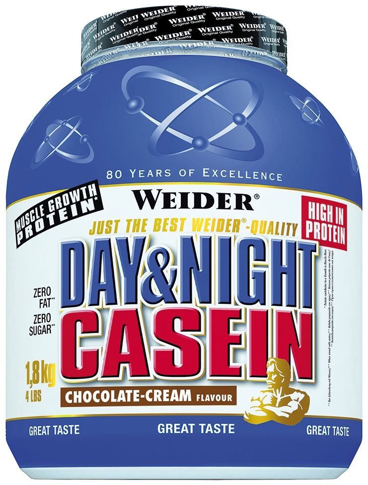 Weider Day & Night Casein 1,8kg - Chocolate