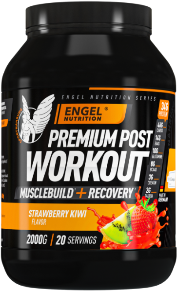 Strawberry Kiwi - Engel Nutrition Premium Post Workout 2000g Dose