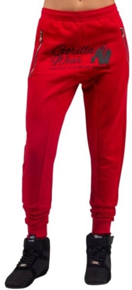 Gorilla Wear Celina Drop Crotch Joggers - Rot