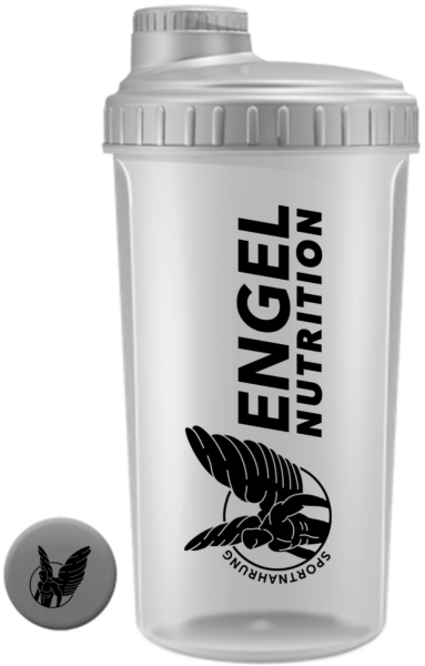Engel Nutrition Shaker - Transparent | Silber