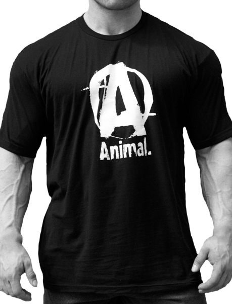 Universal Nutrition ANIMAL Logo A T-Shirt - Black - S