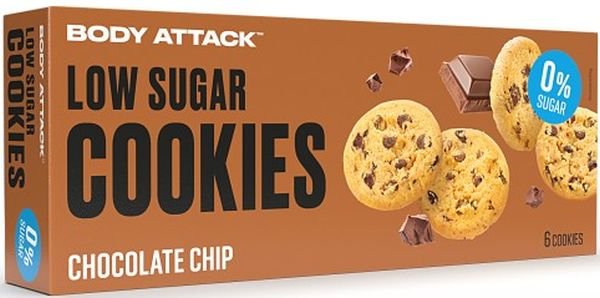 Body Attack Cookies - 130g - Chocolate Chip