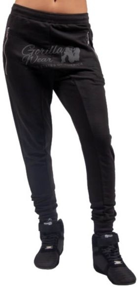 Gorilla Wear Celina Drop Crotch Joggers - Schwarz