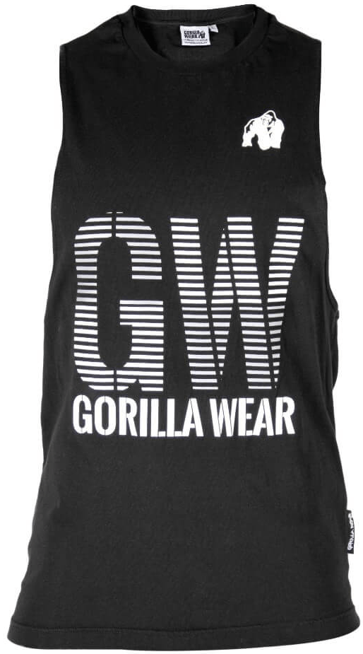 Gorilla Wear Dakota Sleeveless T-Shirt Schwarz - 3XL