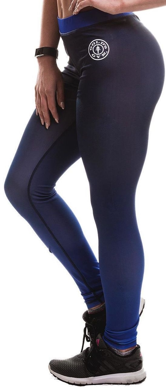 Golds Gym Sublimated Tight Pants Navy