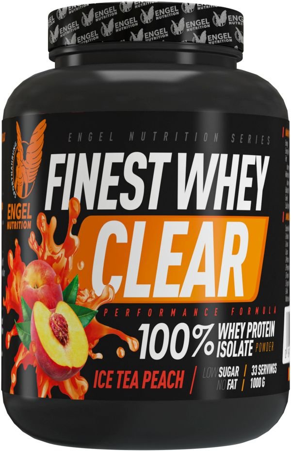 Ice Tea Peach - Engel Nutrition Finest CLEAR Whey - 1000g Dose
