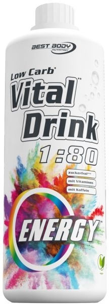 Best Body Nutrition Vital Drink 1 Liter - Energy 
