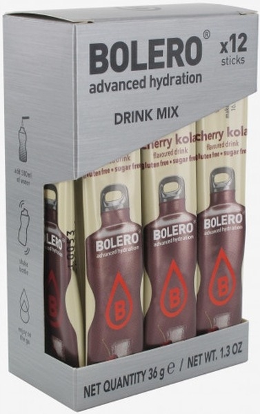 Bolero Sticks 12 x 3g Beutel - Cherry Kola
