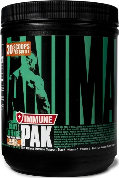 Animal Immune Pak Powder 327g - Orange Mango