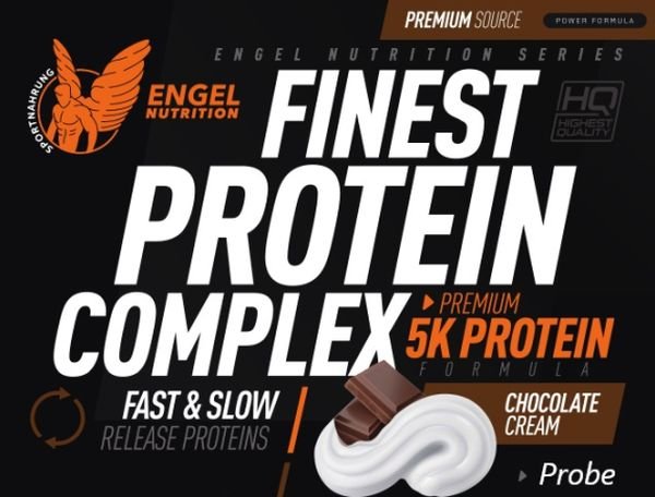 Chocolate Cream - Engel Nutrition Finest Protein Complex - 30g Probe