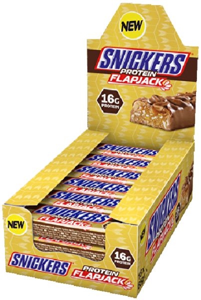 Snickers Protein Flapjack - 18 x 65g Riegel
