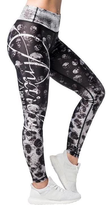 Anarchy Apparel Missfit Leggings Black/White - XS