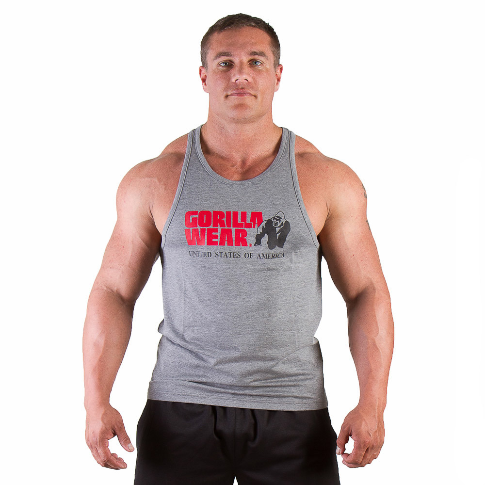 Gorilla Wear Classic Tank Top Greymelange - 3XL