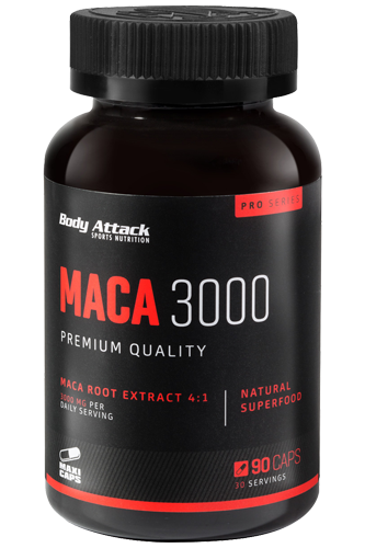 Body Attack Maca 3000 - 90 Kapseln