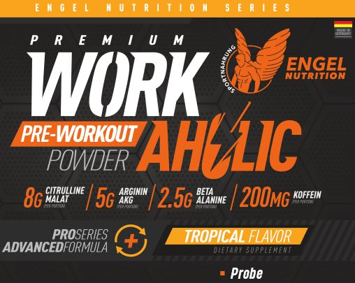 Tropical - Engel Nutrition WORKAHOLIC® 27g Probe