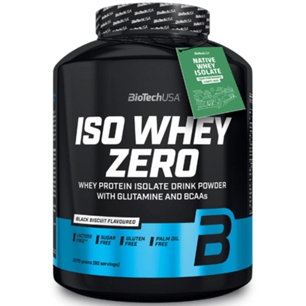 BioTechUSA Iso Whey Zero 2270g - Black Biscuit