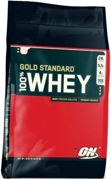 Delicious Strawberry - Optimum Nutrition 100% Whey Protein 4536g Beutel