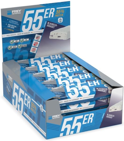 FREY NUTRITION 55er-Proteinriegel - 20 x 50g Riegel
