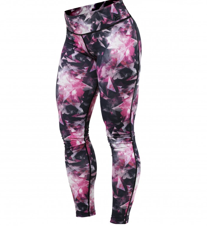 Better Bodies Crystal Tights Hot Pink - XS