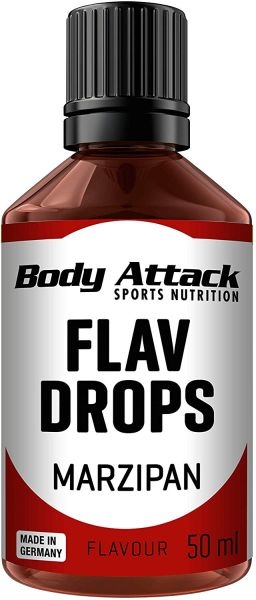 Marzipan - Body Attack Flav Drops 50ml