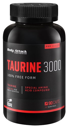 Body Attack Taurine 3000 - 90 Kapseln