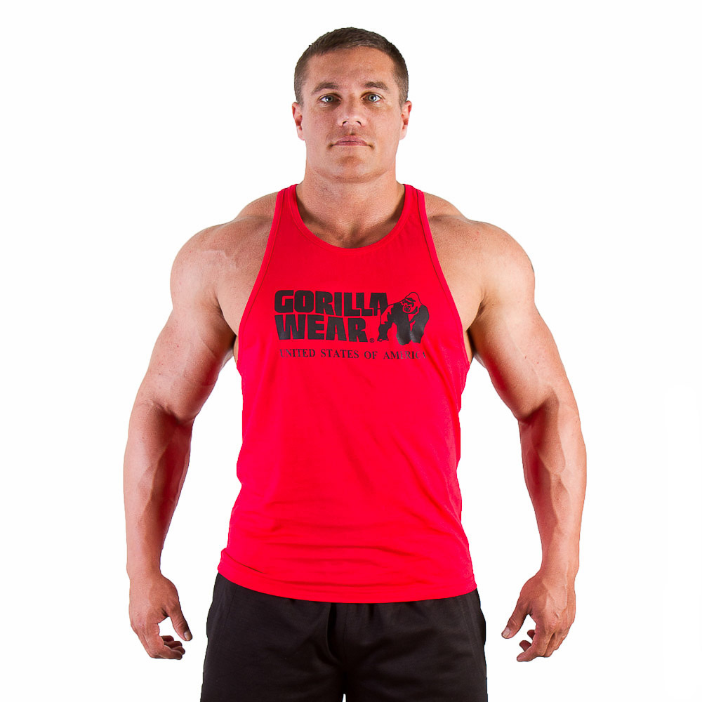 Gorilla Wear Classic Tank Top Tango Red - XL