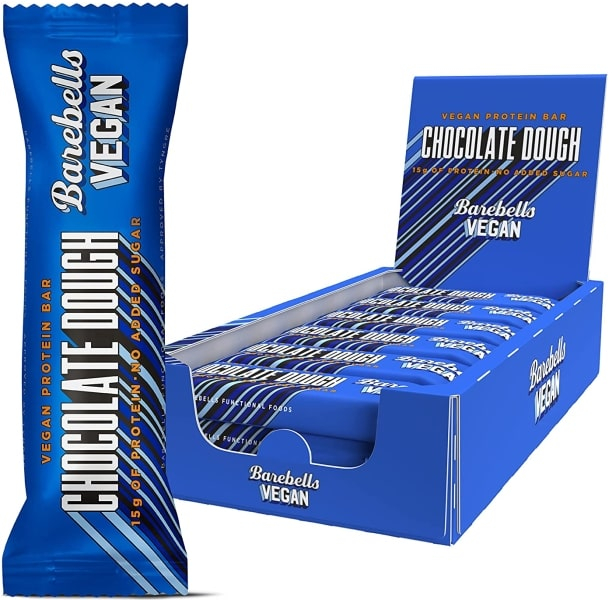 Barebells Vegan Protein Bar 12 x 55g Riegel - Chocolate Dough