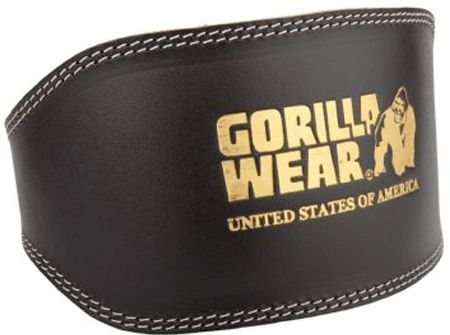 Gorilla Wear Leder Gewichthebergürtel