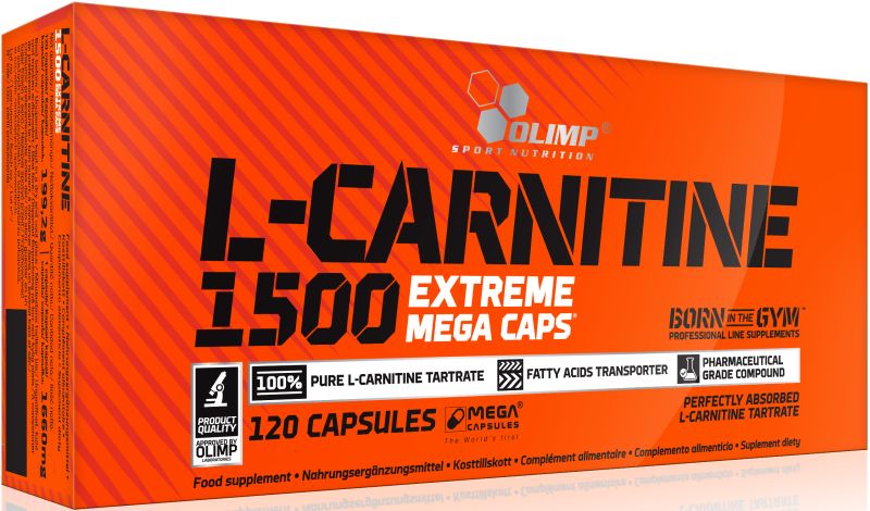 Olimp L-Carnitine 1500 Mega Caps - 120 Kapseln