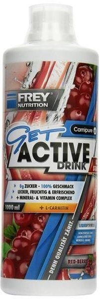 FREY NUTRITION GET ACTIVE DRINK 1000ml - Schwarze Johannisbeere