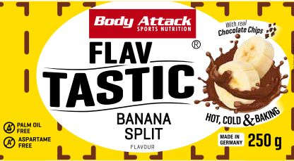 Body Attack FlavTASTIC 250g Dose - Banana Split