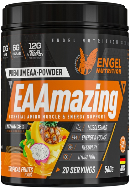 Tropical Fruits (koffeinfrei) - Engel Nutrition EAAmazing Amino Energy 560g