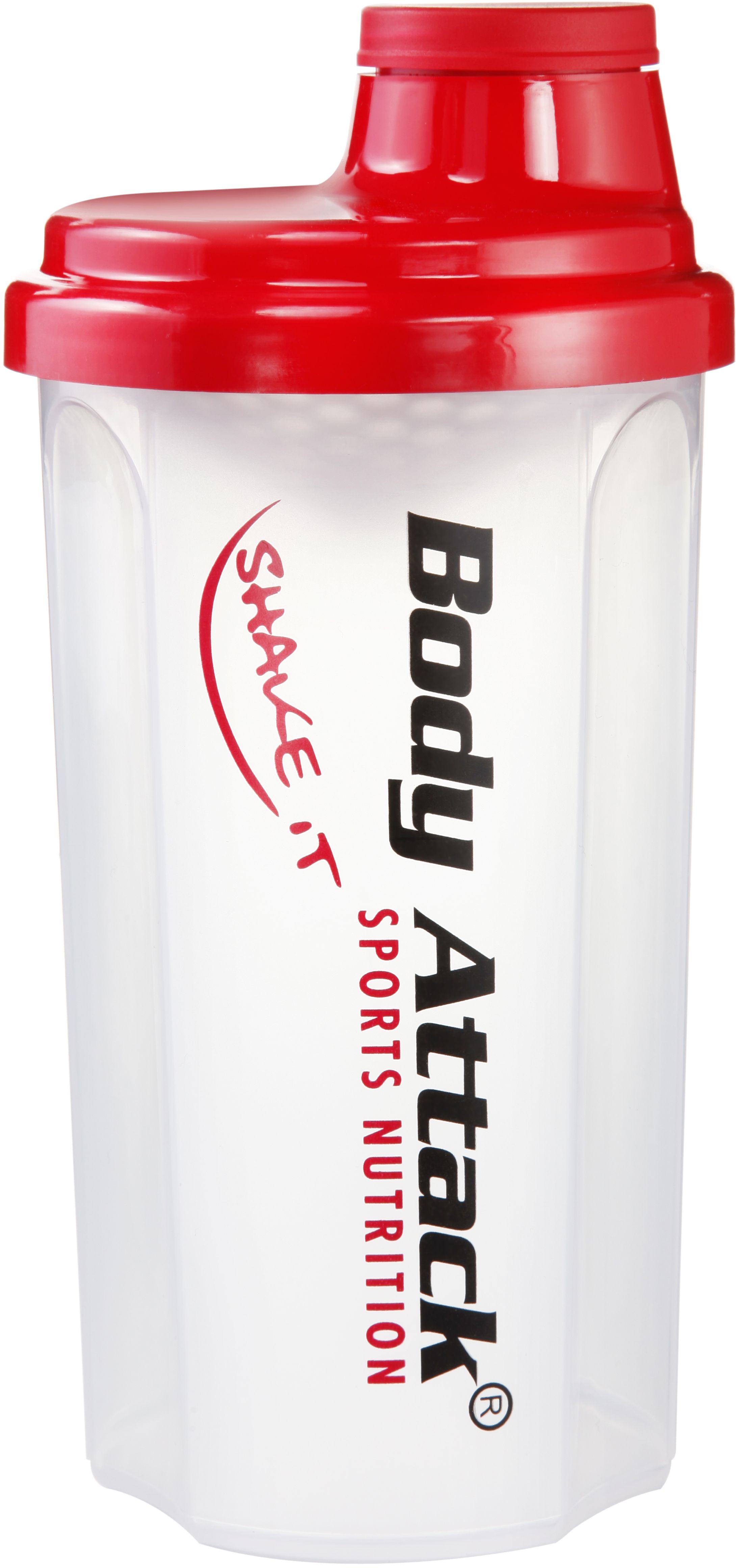 Transparent Rot - Body Attack Shaker 700ml
