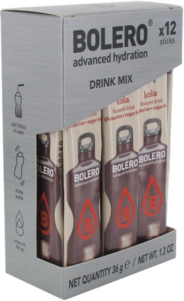 Bolero Sticks 12 x 3g Beutel - Cola