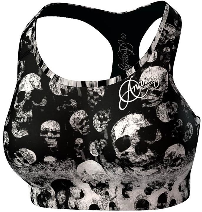 Anarchy Apparel Missfit Sports Bra Black/White - XS