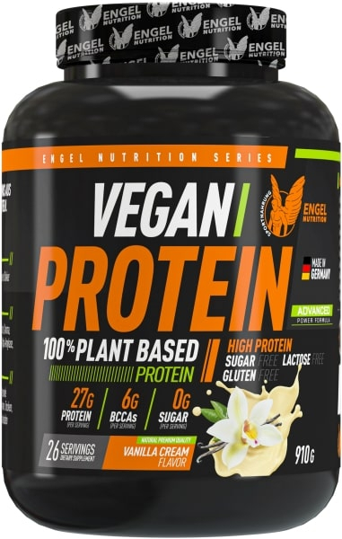 Vanilla Cream - Engel Nutrition Vegan Protein - 910g Dose