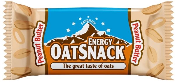 Davina Energy Oatsnack - 1 x 65g Riegel - Peanut Butter