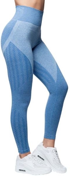 Anarchy Apparel Seamless Leggings Wabisabi - Blau - L