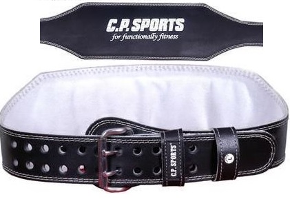 C.P. Sports Gewichthebergürtel Leder - extra breit - S