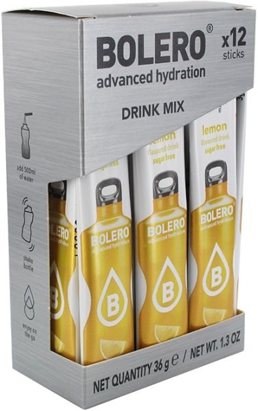 Bolero Sticks 12 x 3g Beutel - Lemon - MHD 09.06.2024