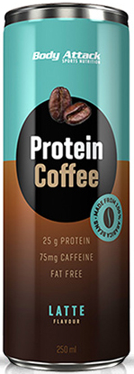 Body Attack Protein Coffee - 1 x 250ml