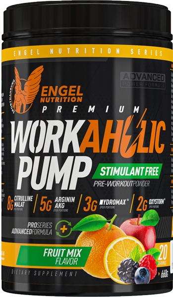 Fruit Mix - Engel Nutrition WORKAHOLIC PUMP 660g