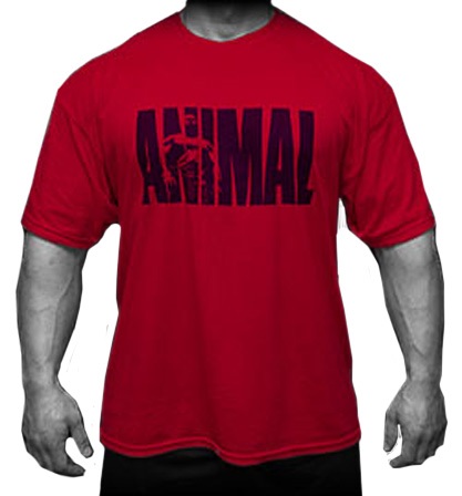 Universal Nutrition Animal Iconic Shirt Red - S
