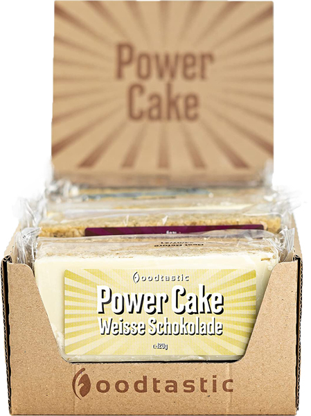 Foodtastic Power Cake - 12 x 120g Riegel